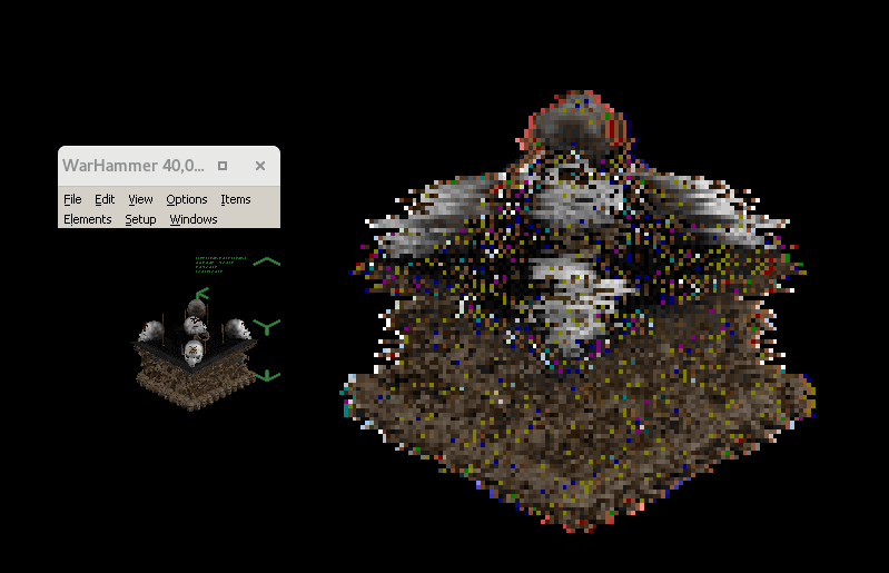 Altar sprite 0 with borrowed palette