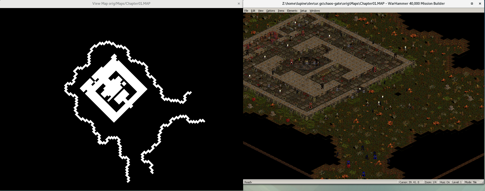 Map comparison